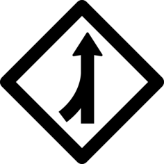 Left Intersection Outline Svg Vector, Free Vectors File